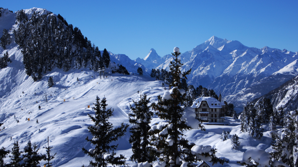 Schneeschuhtouren im Wallis bieten grandiose Ausblicke