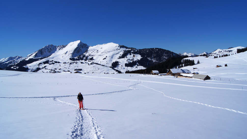 Schneeschuhtouren in der Westschweiz