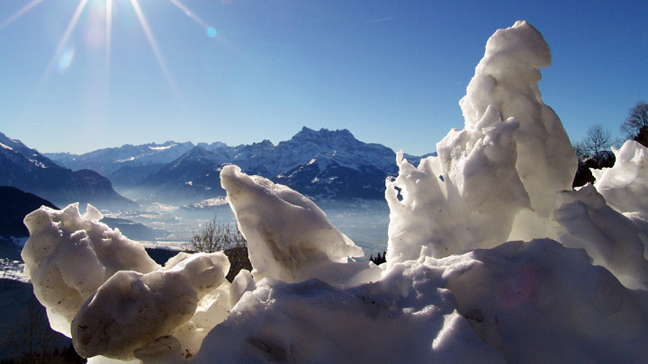 Winterwanderungen in der Westschweiz