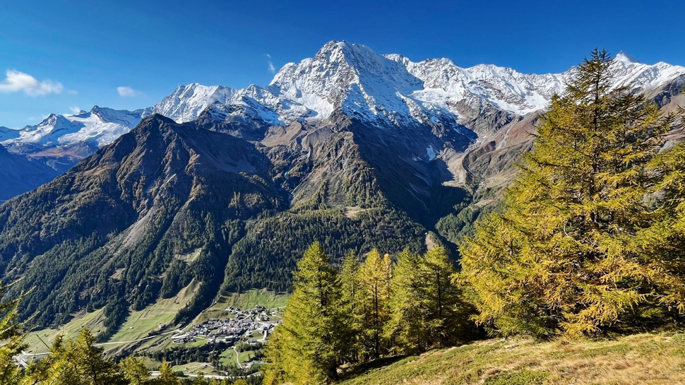 Panoramawanderung von Simplon Dorf über den Chastelberg