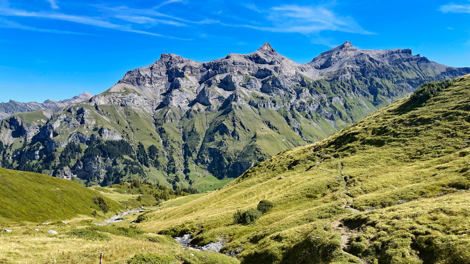 Bergwanderung von der Griesalp zur Alp Gamchi