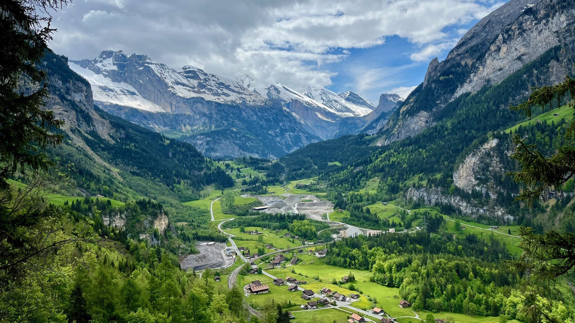 Lötschberg-Panoramaweg von Kiental nach Kandersteg