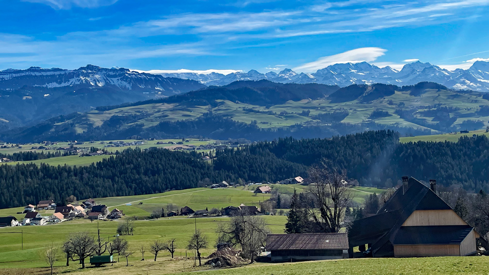 Panoramawanderung von Heimenschwand über die Schafegg