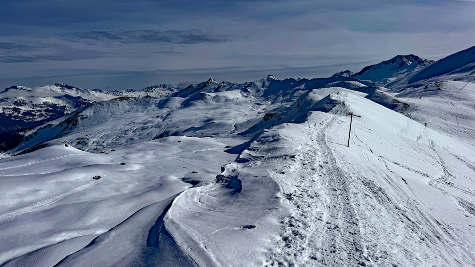 Schneeschuhtour vom Berghaus Arflina aufs Mattjisch Horn