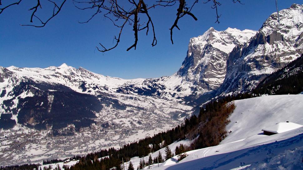 Schneeschuhtour Eiger-Trail