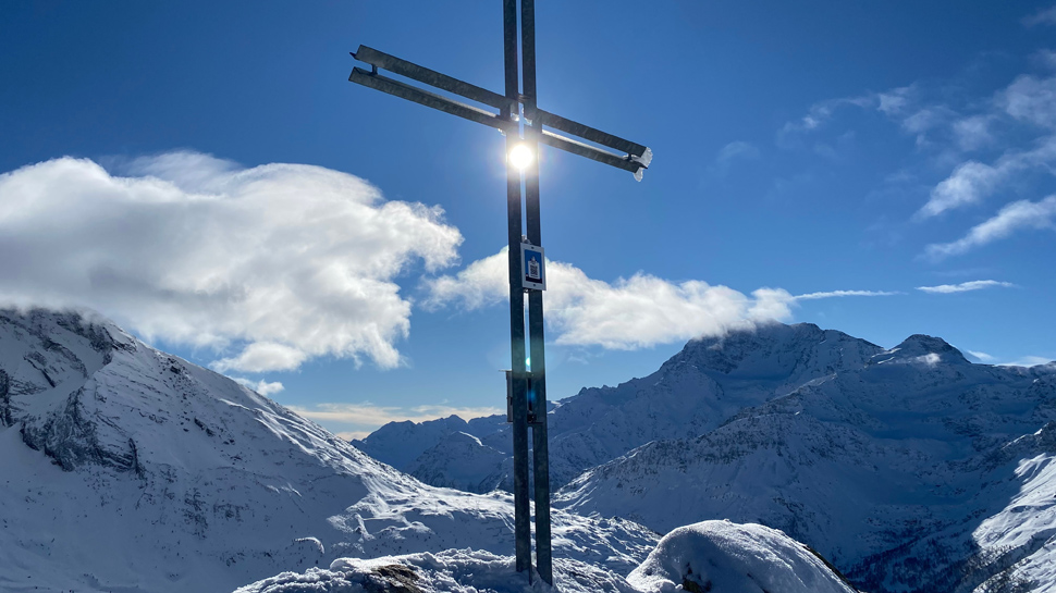 Schneeschuhtour vom Simplon Hospiz aufs Staldhorn