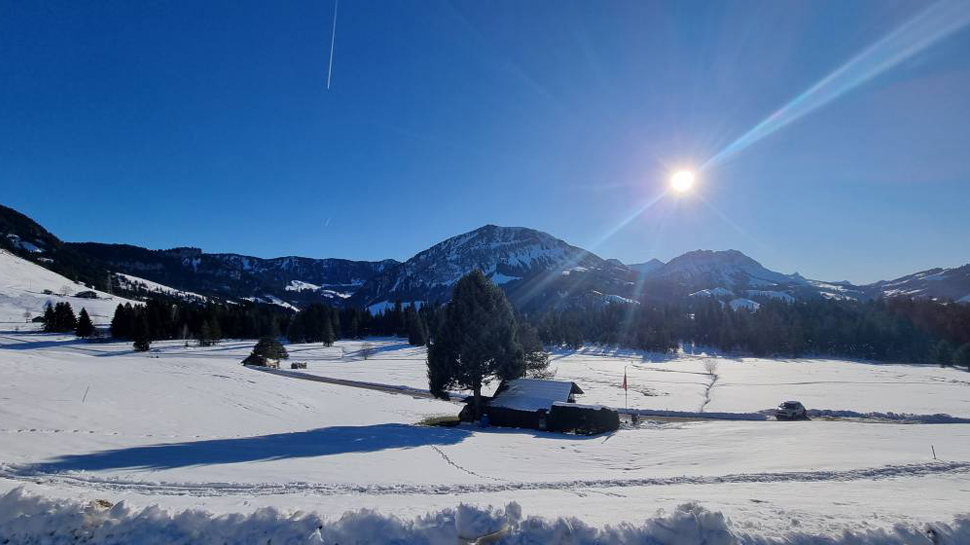 Winterwanderung in Finsterwald bei Entlebuch