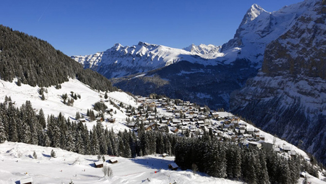 Winterwanderung von Mürren zum Schiltgrat