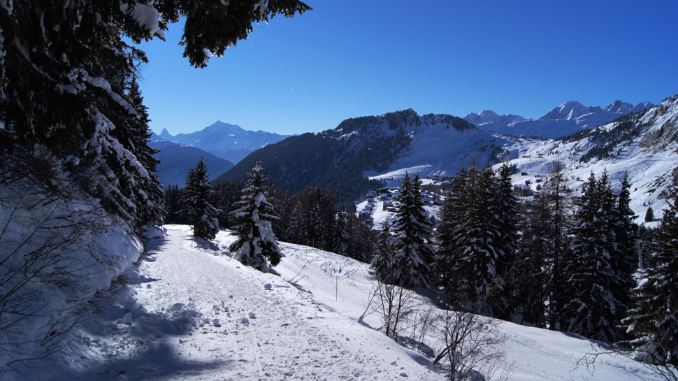 Winterwanderung von der Riederalp über die Moosfluh