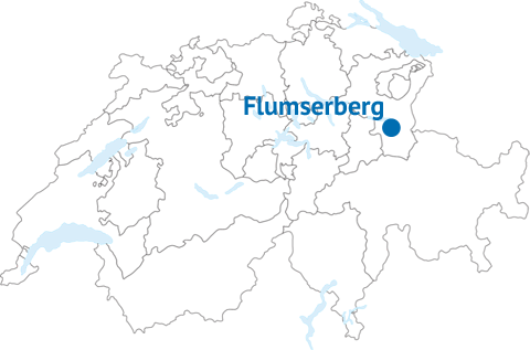 Geografische Lage der Flumserberge