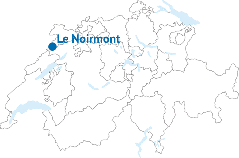 Lage von Le Noirmont