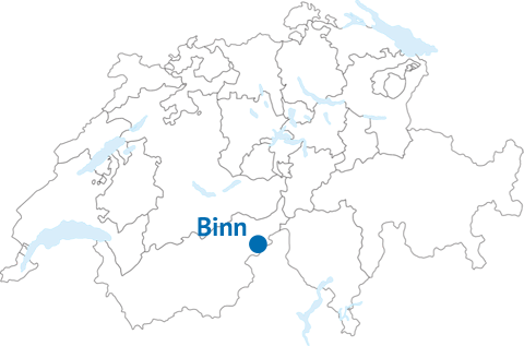 Lage von Binn